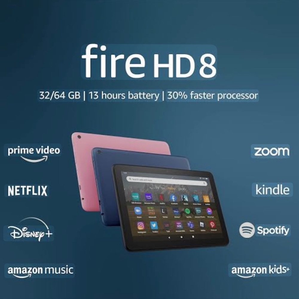 SOLD 🚫— Amazon Fire HD 8 Tablet (2024, 32GB)